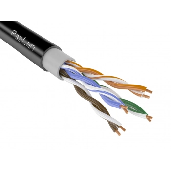 Кабель U/UTP Cat 5e 4х2х0,52 (PVC/PE, чёрный)