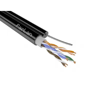 Кабель U/UTP Cat 5e 4х2х0,52 (PVC/PEtr, чёрный)