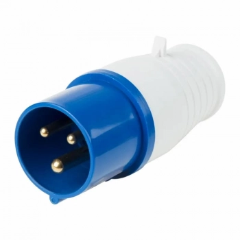 Вилка переносная 013 2Р+РЕ 16А 220В IP44