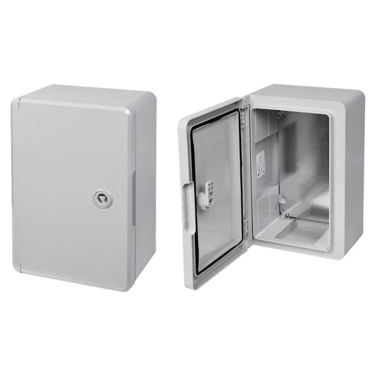 Бокс пластиковый с монтажной платой ЩМП 300х200х130 IP65