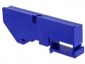 Изолятор на Дин-рейку синий