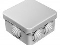 Коробка распределительная 40-0200 для о/п безгалогенная (HF) 70х70х40 серая