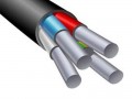 Кабель АВВГ 4х2,5 - 0,66 кВ (чёрный)