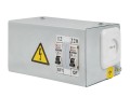 Ящик с понижающим трансформатором ЯТП 0,25 220/12В (2 авт.выкл.) IP31