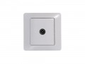GLOSSA TV РОЗЕТКА оконечная, механизм,БЕЛЫЙ