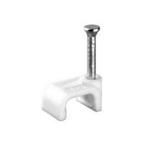 Скоба крепежная квадратная (плоская) 4мм (50шт)