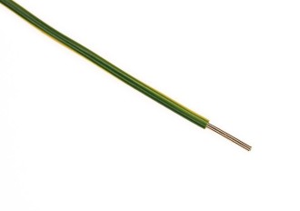 Провод ПуВ-1х2.5 желто-зеленый