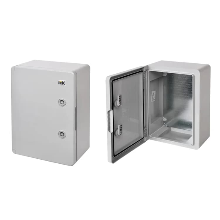 Бокс пластиковый с монтажной платой ЩМП 350х250х150 IP65 IEK