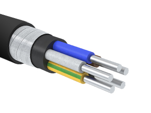 Кабель АВБбШв 5х6 ок (N, PE) - 1,00 кВ
