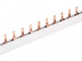 Шина соединительная тип PIN 2 полюса 80А( 54 модуля L = 1 метр )