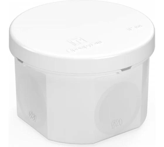 Коробка распределительная 60-0110 для п/м 2х-компонентная безгалогенная (HF) 70х50 серая