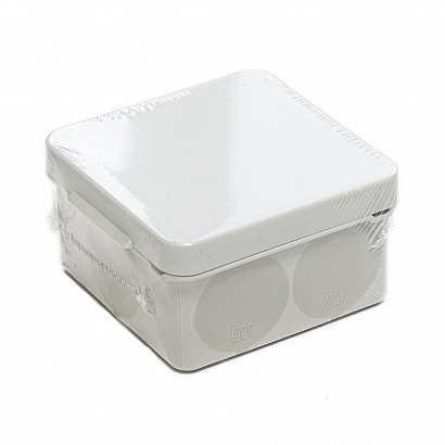 Коробка распределительная 60-0200 для п/м 2х-компонентная безгалогенная (HF) 70х70х40 серая