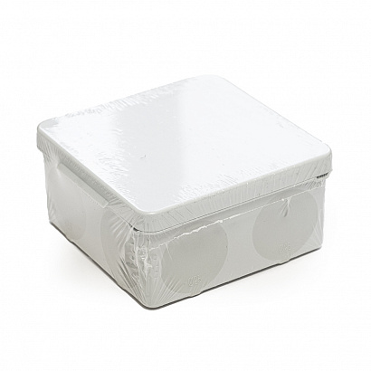 Коробка распределительная 60-0210 для п/м 2х-компонентная безгалогенная (HF) 80х80х40 серая