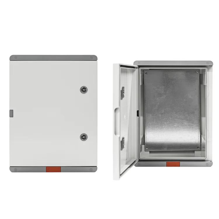 Бокс пластиковый с монтажной платой ЩМП 400х300х220 IP67