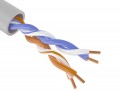 Кабель U/UTP Cat 5e 2х2х0,52 (PVC, серый)