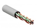 Кабель U/UTP Cat 6 4х2х0,55 (LSZH нг(А)-HF, серый)
