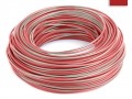 Провод ПВАМ-0,75 (красно-белый)