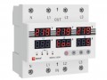 Реле напряжения и тока MRVA-3 63A трехфазное с дисплеем