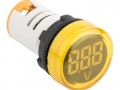 Индикатор значения напряжения ED16-22VD (жёлтый)