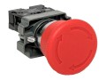 Кнопка-грибок поворотная  NC IP65 BS542 (красная)
