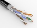 Кабель F/UTP Cat 5e 4х2х0,52 (PVC/PE, чёрный)