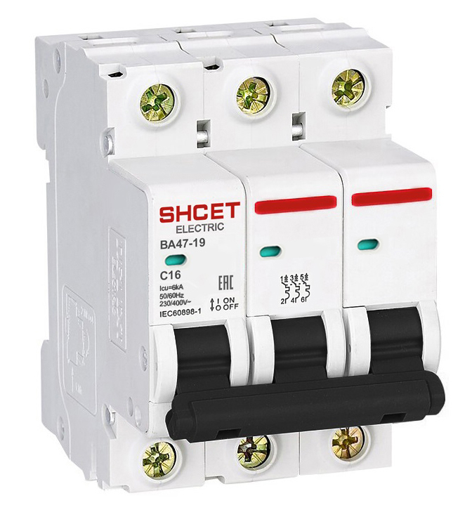 Авт. выкл. ВА 47-19 3P 50А 6кА х-ка C